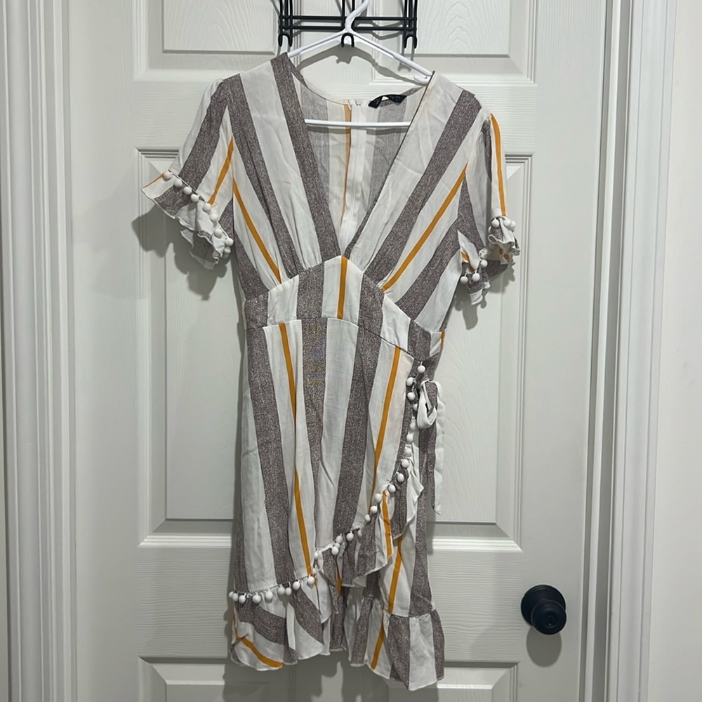 Summer Casual Wrap Dress